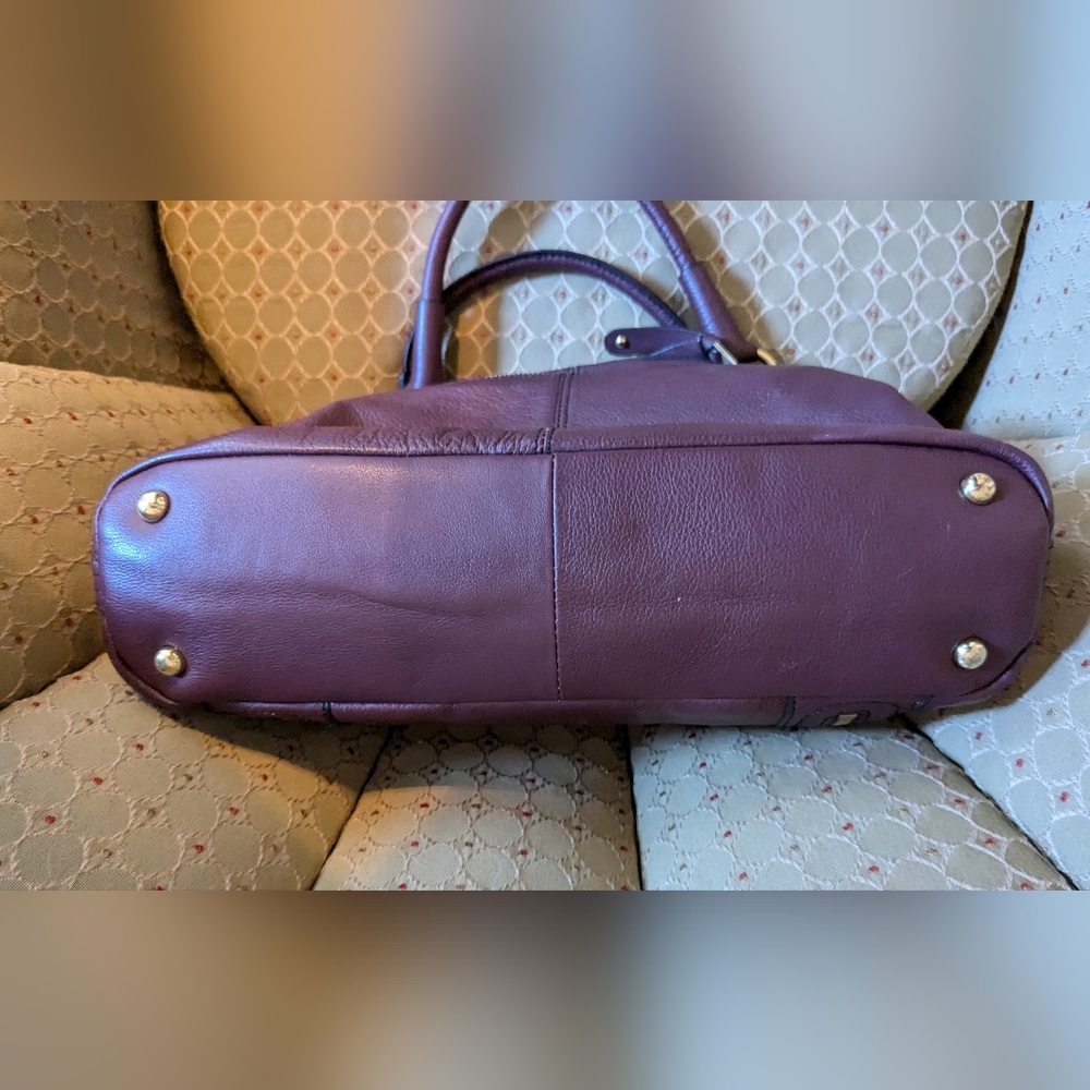 Vintage Etienne Aigner Leather Purse Satchel - Picture 4 of 15